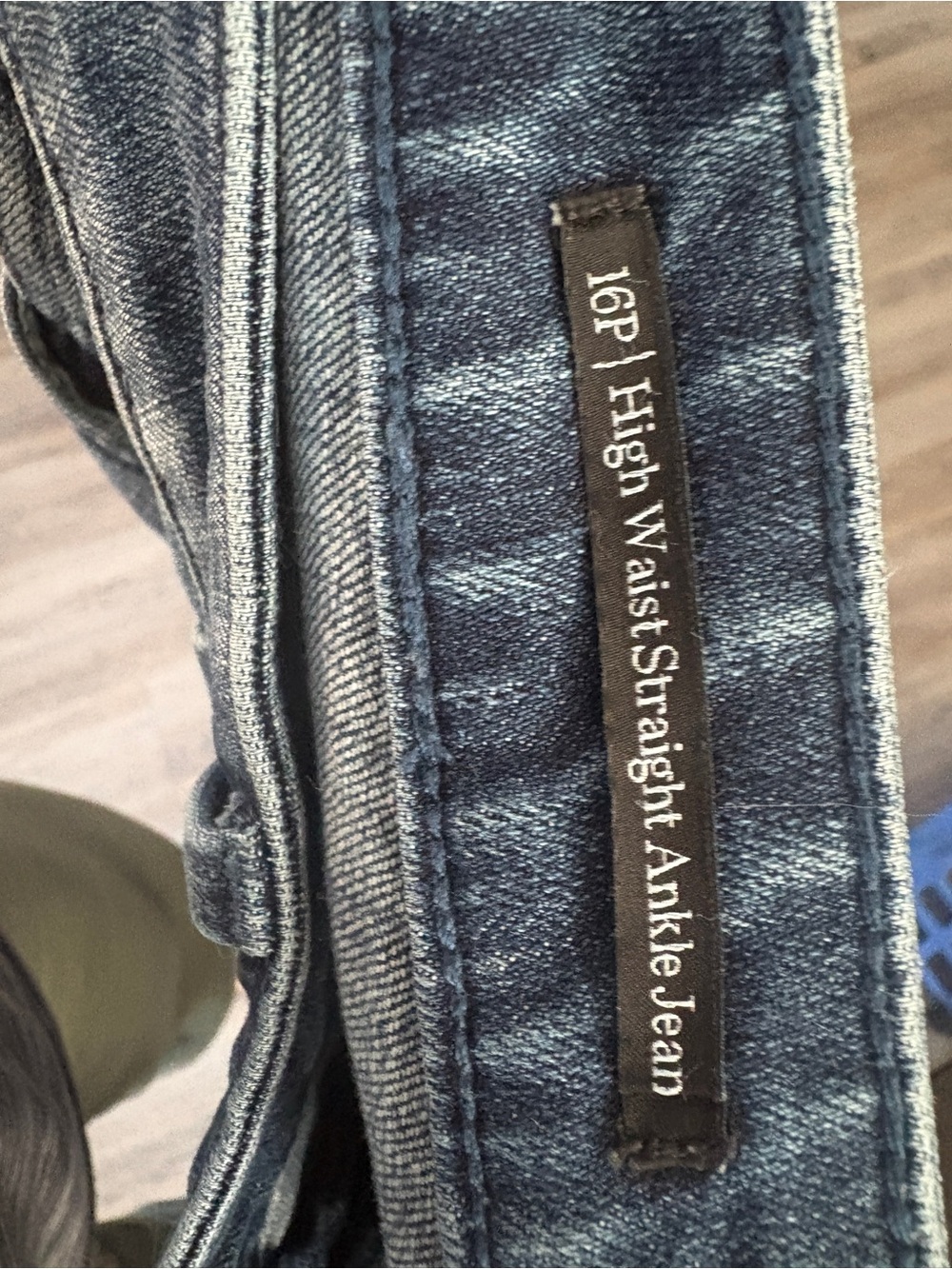Talbots Dark Blue Straight Jeans with Side Trim - Picture 7 of 7